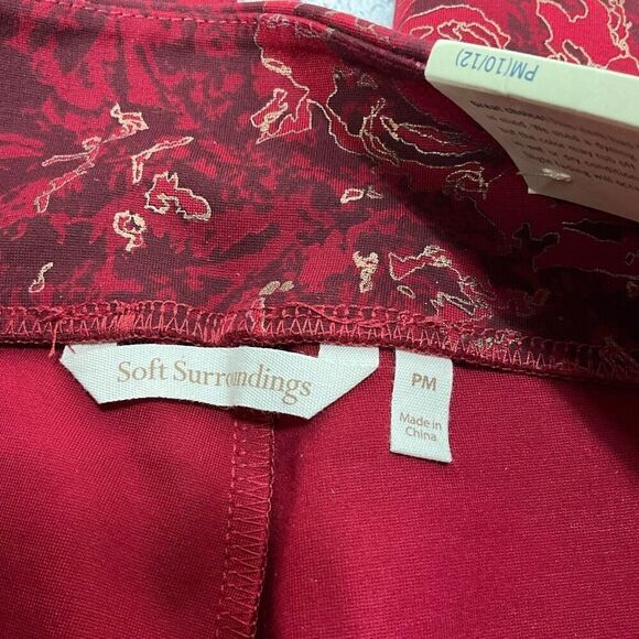 SOFT SURROUNDINGS Straight Leg Ankle Pull On Pants - Picture 5 of 6